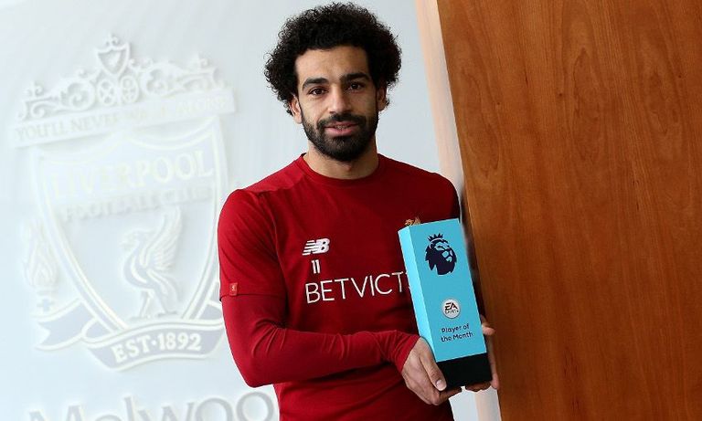 محمد صلاح أفضل لاعب في شهر نوفمبر بالبريمييرليج