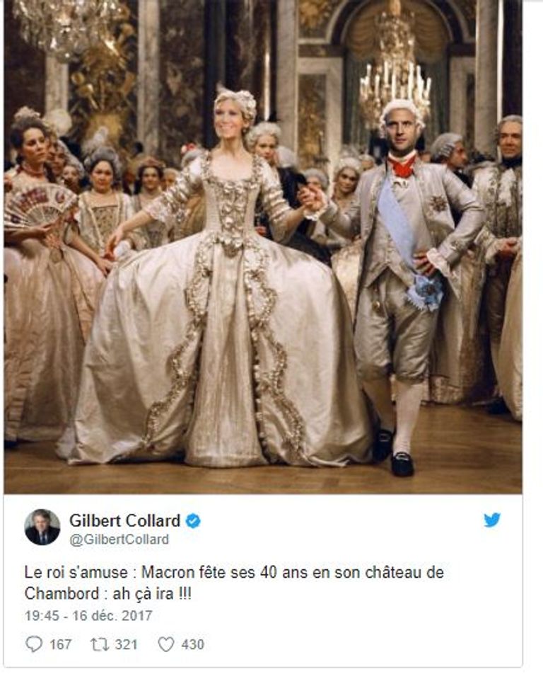 سخرية المعارضة من احتفال ماكرون بعيد ميلاده في أجواء ملكية قطر شامبورد مؤسس منذ نحو 500 عام