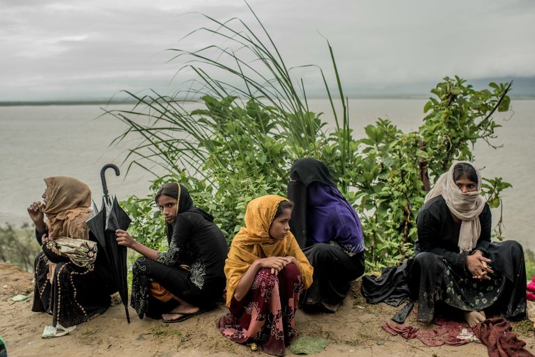 فتيات من الروهينجا أزمة الروهينجا