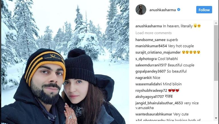 أنوشكا شارما وفيرات كولي 