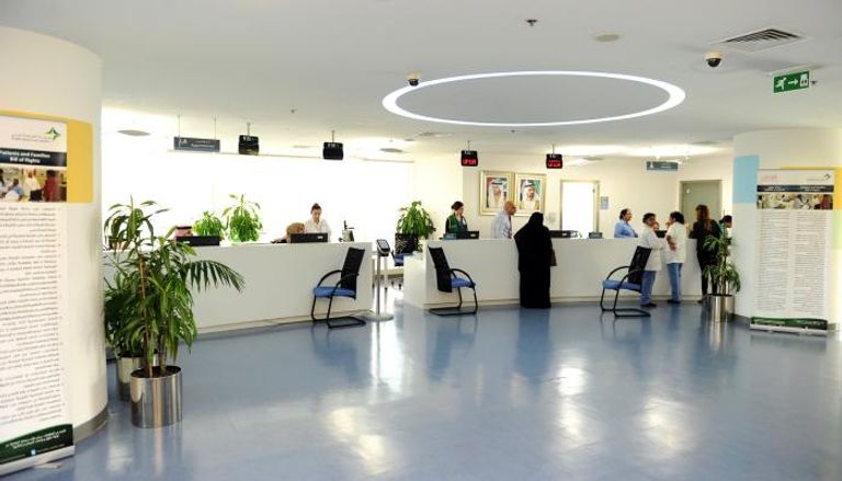 جانب من وجود المرضى في مركز دبي للسكري 