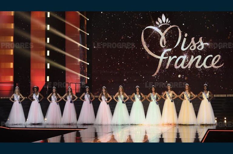 لحظة تتويج ماييفا كوك ملكة جمال فرنسا 2018