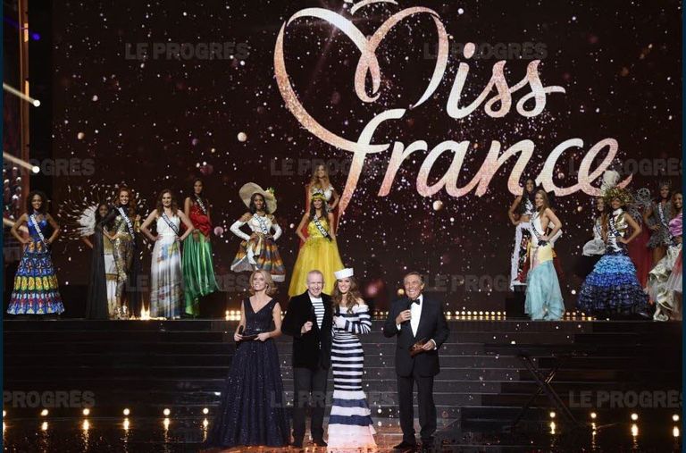 لحظة تتويج ماييفا كوك ملكة جمال فرنسا 2018