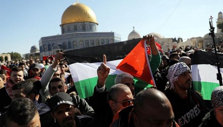 مظاهرات في القدس رفضا لقرار ترامب