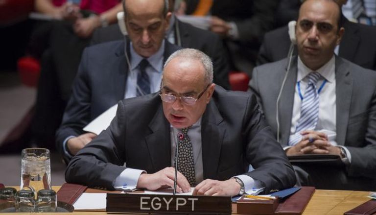 السفير عمرو أبوالعطا مندوب مصر في الأمم المتحدة