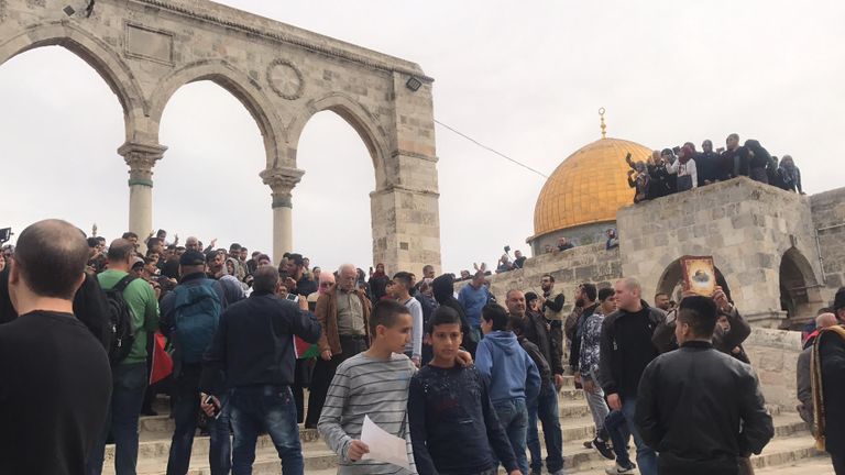 احتجاجات بالقدس