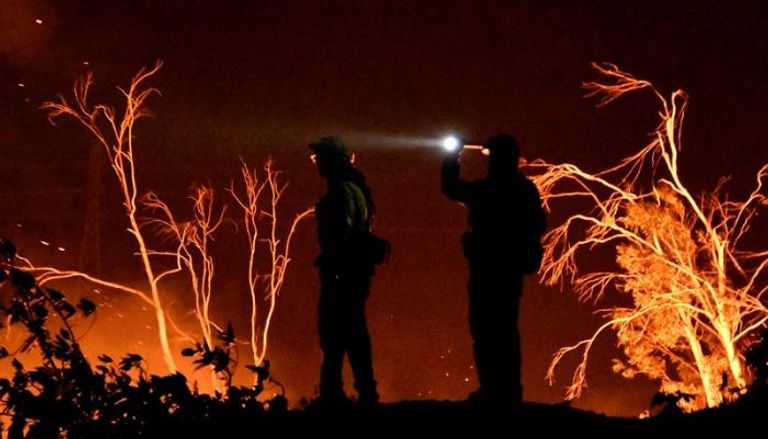 حرائق الغابات في ولاية كاليفورنيا - رويترز 
