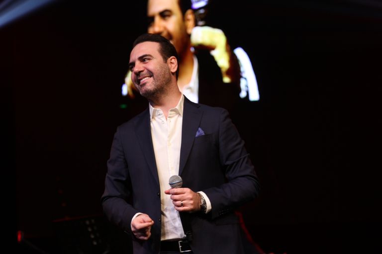 حفل دبي لوائل جسار وزينة الداودية وأدهم