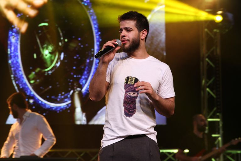 حفل دبي لوائل جسار وزينة الداودية وأدهم