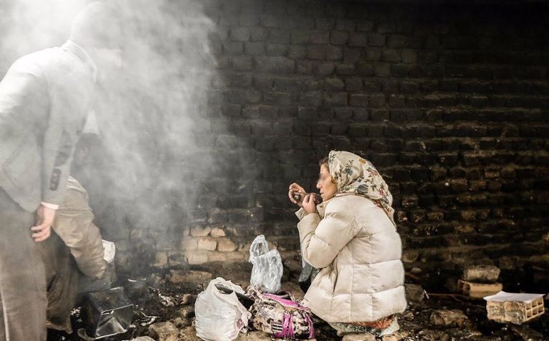 سكان المقابر فى إيران