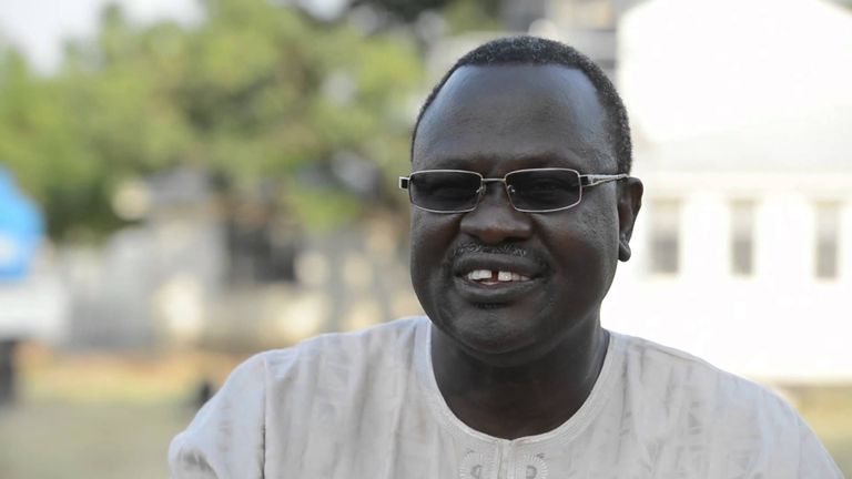 ريك مشار نائب رئيس جنوب السودان السابق صورة من اجتماعات