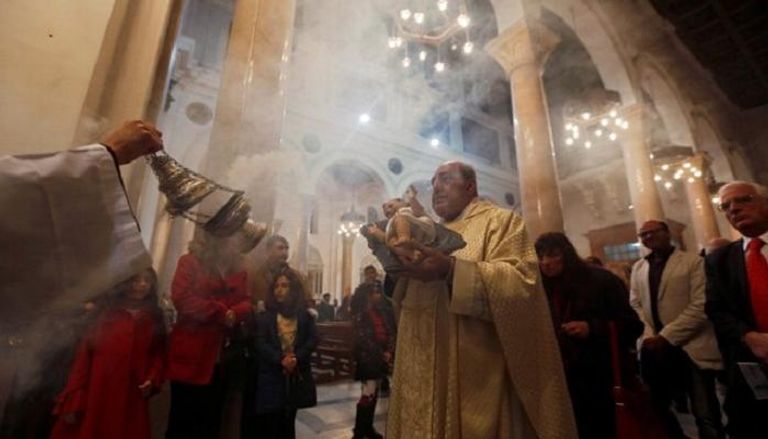 كاثوليك مصريون يصلّون "من أجل السلام" في عيد الميلاد