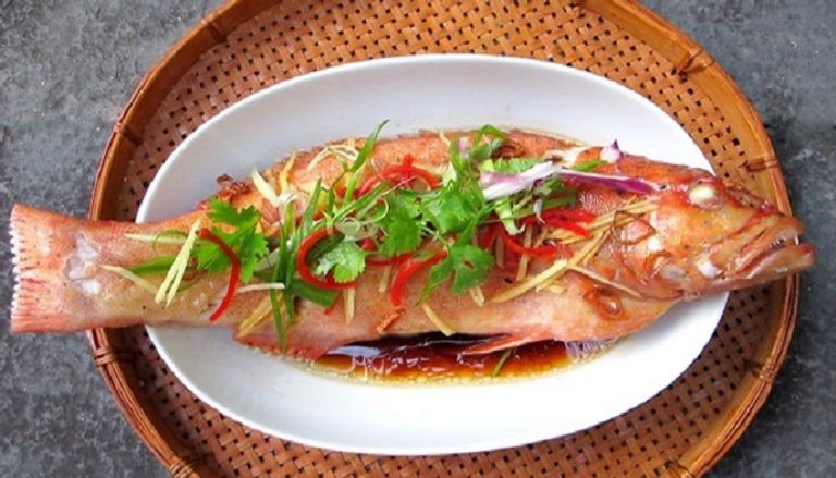 طريقة عمل سمك الهامور