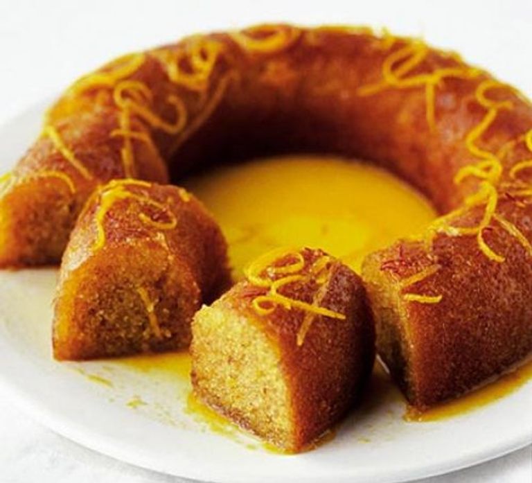 نكهات شهية لكيكة الزعفران