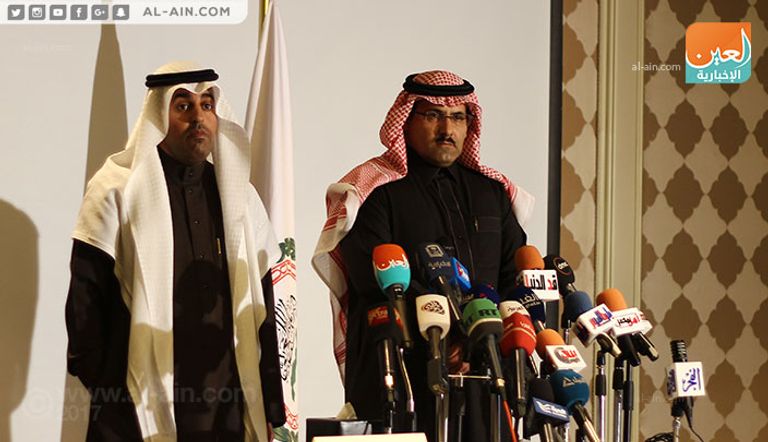 جانب من المؤتمر الصحفي المشترك