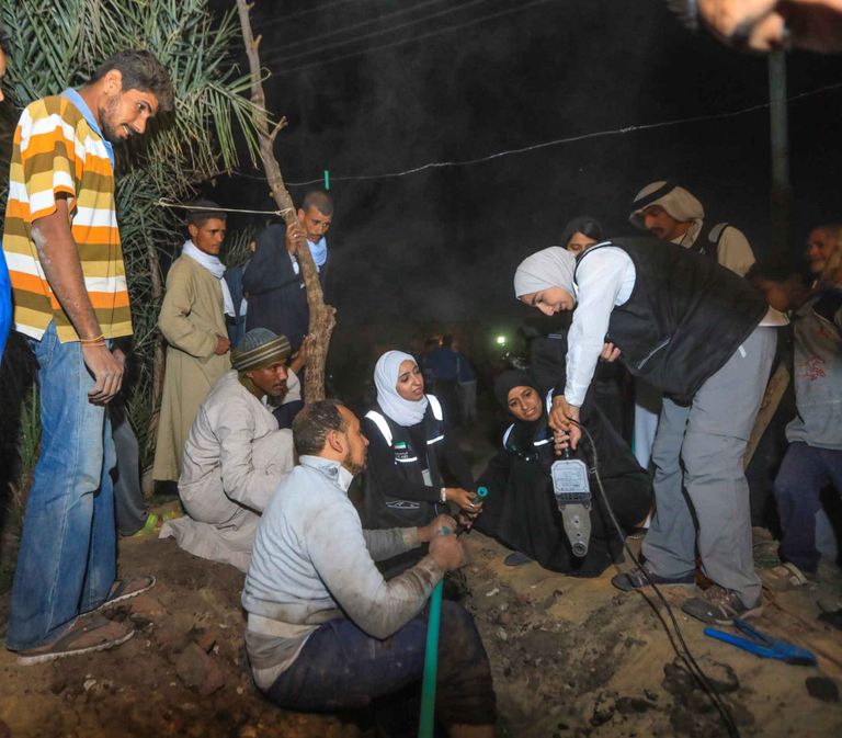 مشاريع الحملة شملت حملة تدفئة الشتاء وتنقية المياه