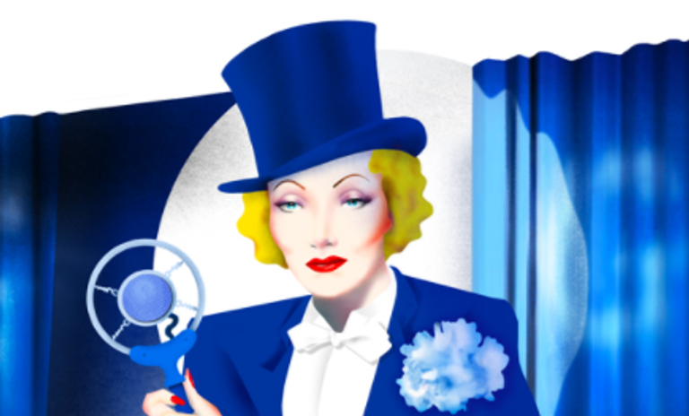 جوجل يحتفل بمارلين ديتريش جوجل يحتفل بذكرى مارلين ديتريش