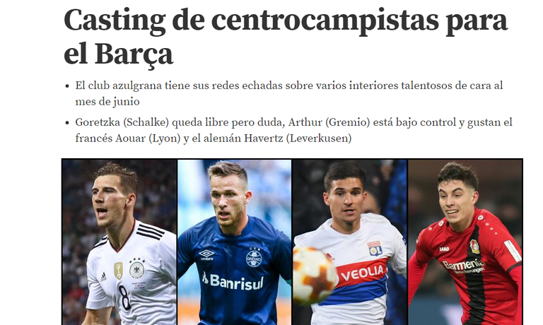 صورة ضوئية من تقرير موندو ديبورتيفو