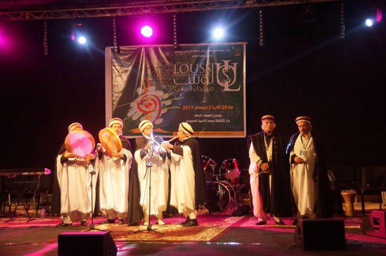 فعاليات "مهرجان لوس" الدولي للموسيقى ورقصات العالم جانب من فعاليات مهرجان لوس الدولي بالجزائر