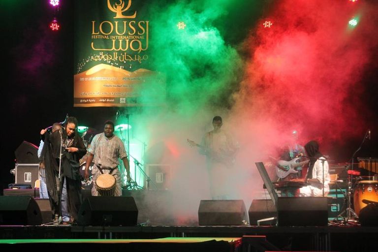 فعاليات "مهرجان لوس" الدولي للموسيقى ورقصات العالم جانب من فعاليات مهرجان لوس الدولي بالجزائر