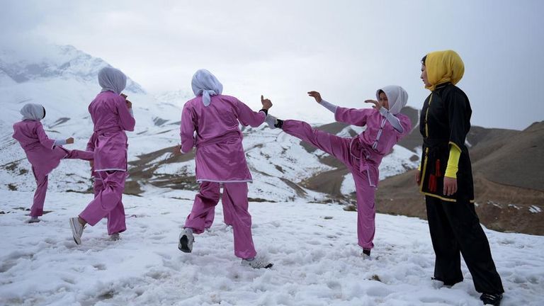 صورة أرشيفية لرياضة الووشو