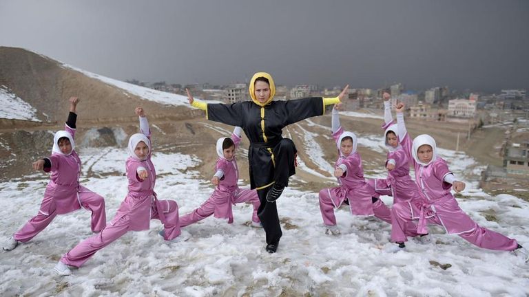 صورة أرشيفية لرياضة الووشو