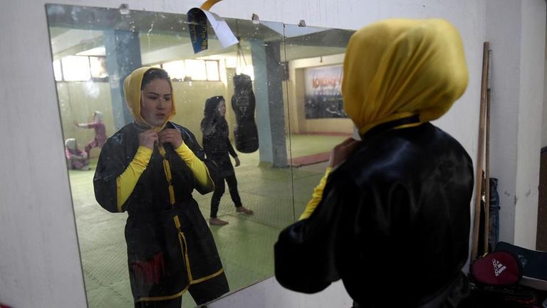 صورة أرشيفية لرياضة الووشو