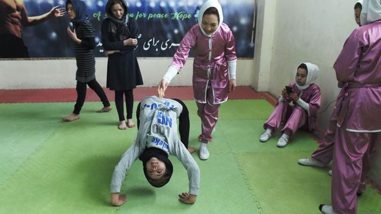 صورة أرشيفية لرياضة الووشو