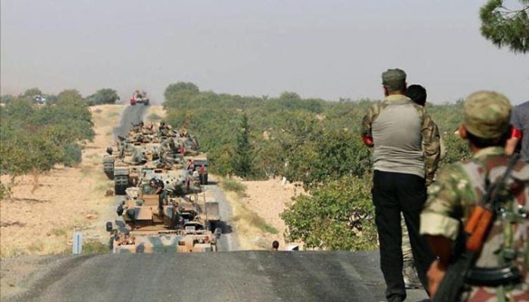 توغل الجيش  التركي في سوريا