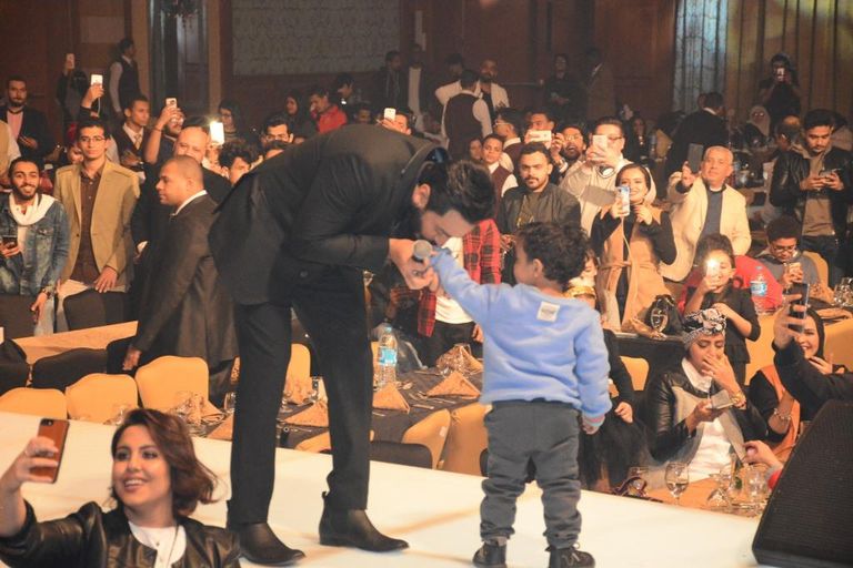 الفنان تامر حسني