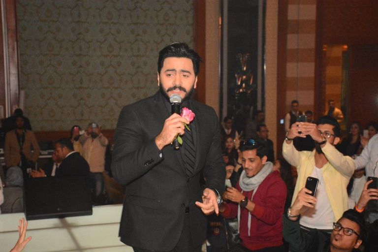الفنان تامر حسني