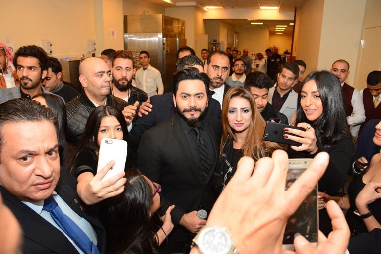 الفنان تامر حسني