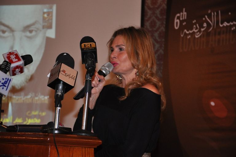 هالة صدقي تتحدث في المؤتمر الصحفي