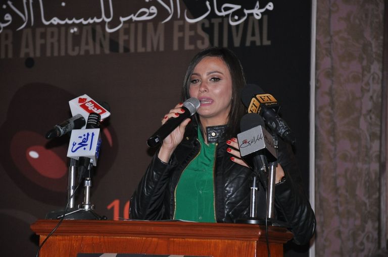 هالة صدقي تتحدث في المؤتمر الصحفي