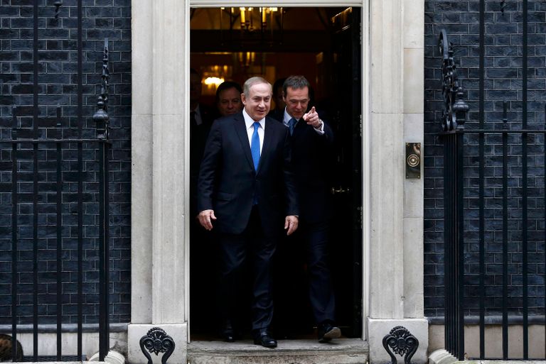 نتنياهو في بريطانيا