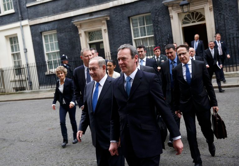 نتنياهو في بريطانيا