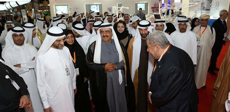 الشيخ حمدان بن راشد مؤتمر الإمارات الدولي لطب الأسنان