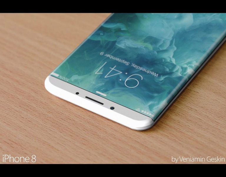 آيفون 8 بدون زر ملموس للصفحة الرئيسية