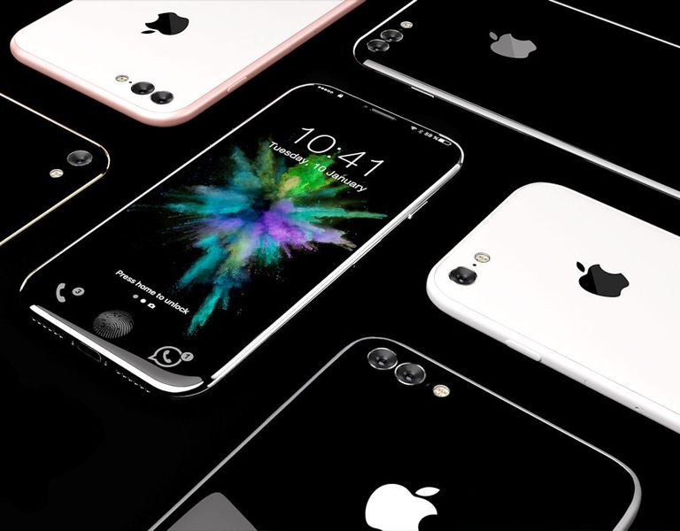 آيفون 8 بدون زر ملموس للصفحة الرئيسية