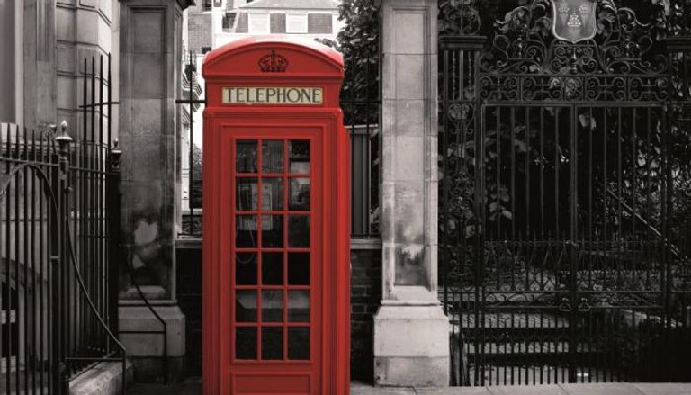 أكشاك الهواتف الحمراء أصبحت سوداء في لندن 