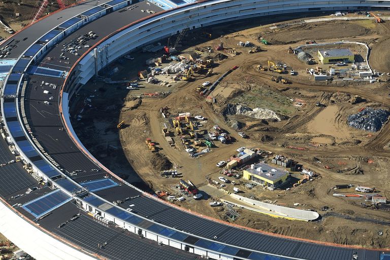 صورة من الجو لمدينة آبل