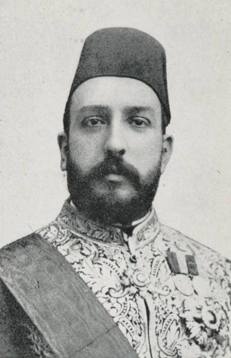 صورة تاريخية لمبنى مجلس النواب المصري 