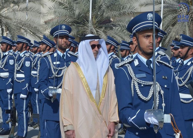 الشيخ سيف بن زايد آل نهيان في حفل التخريج بكلية الشرطة