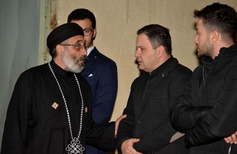 عزاء والدة الفنان إدوارد