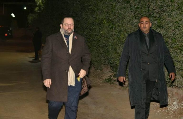 عزاء والدة الفنان إدوارد