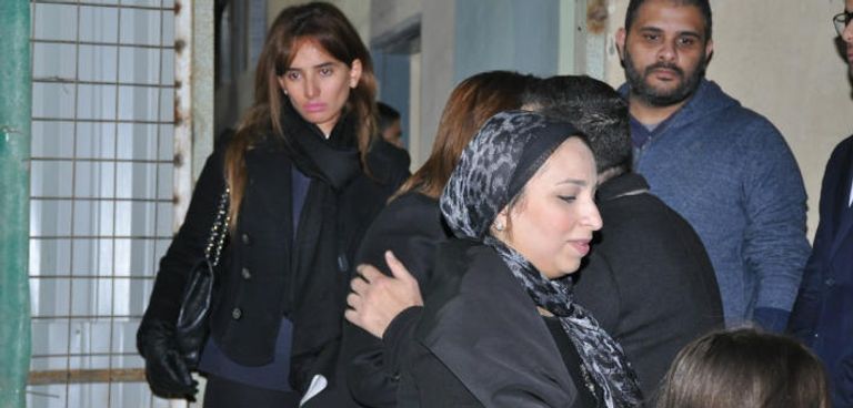 عزاء والدة الفنان إدوارد