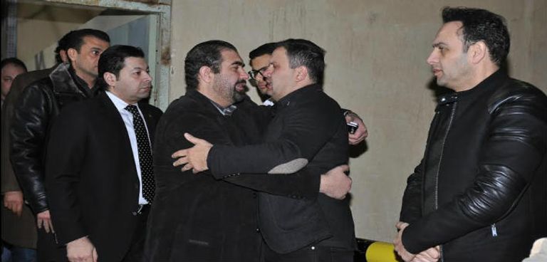 عزاء والدة الفنان إدوارد