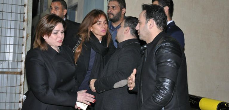 عزاء والدة الفنان إدوارد