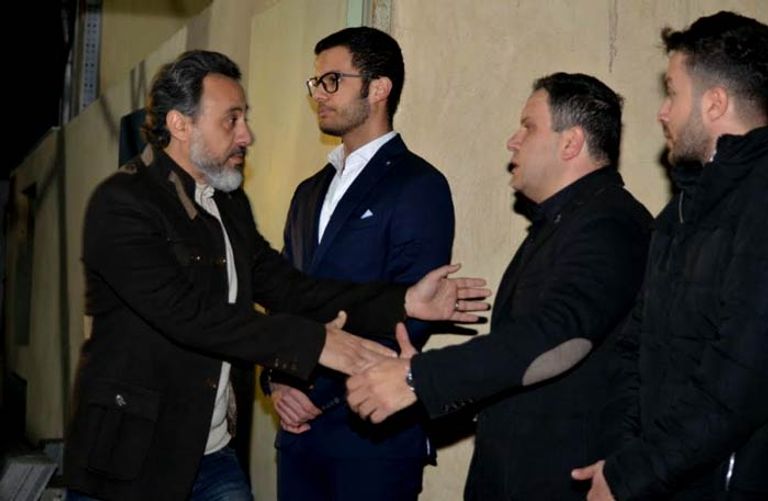 عزاء والدة الفنان إدوارد