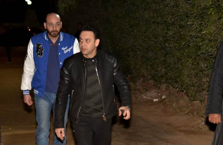 عزاء والدة الفنان إدوارد